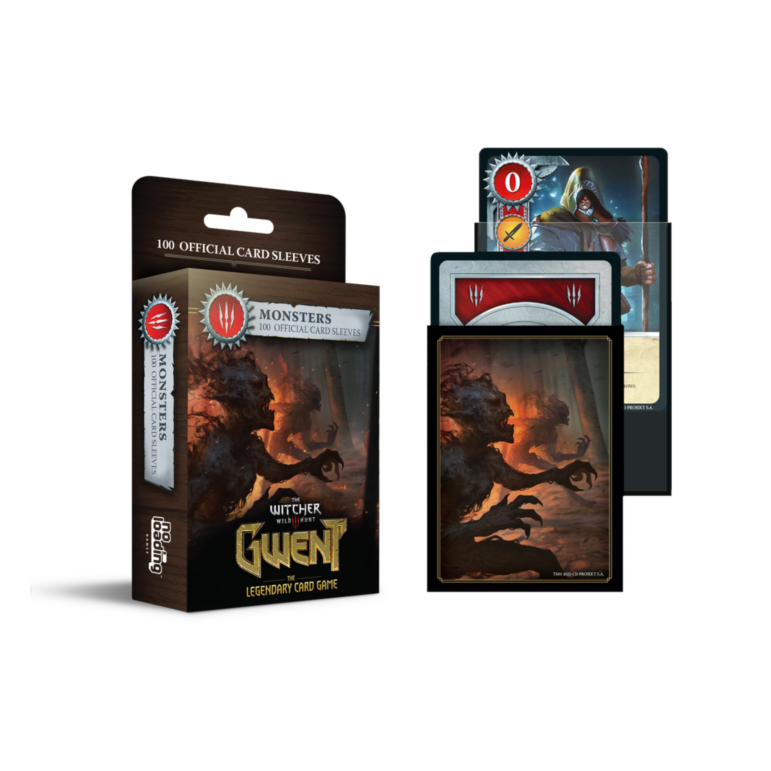 Gwent Sleeves Monsters 100ct - A Muse N Games